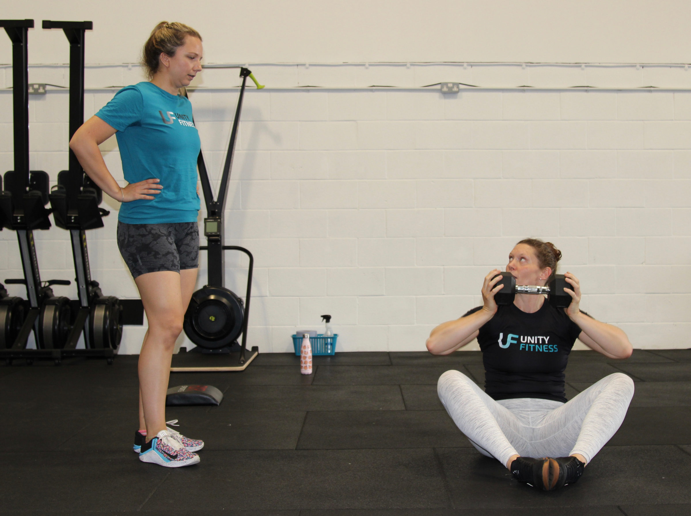 Personal training session at Unity Fitness